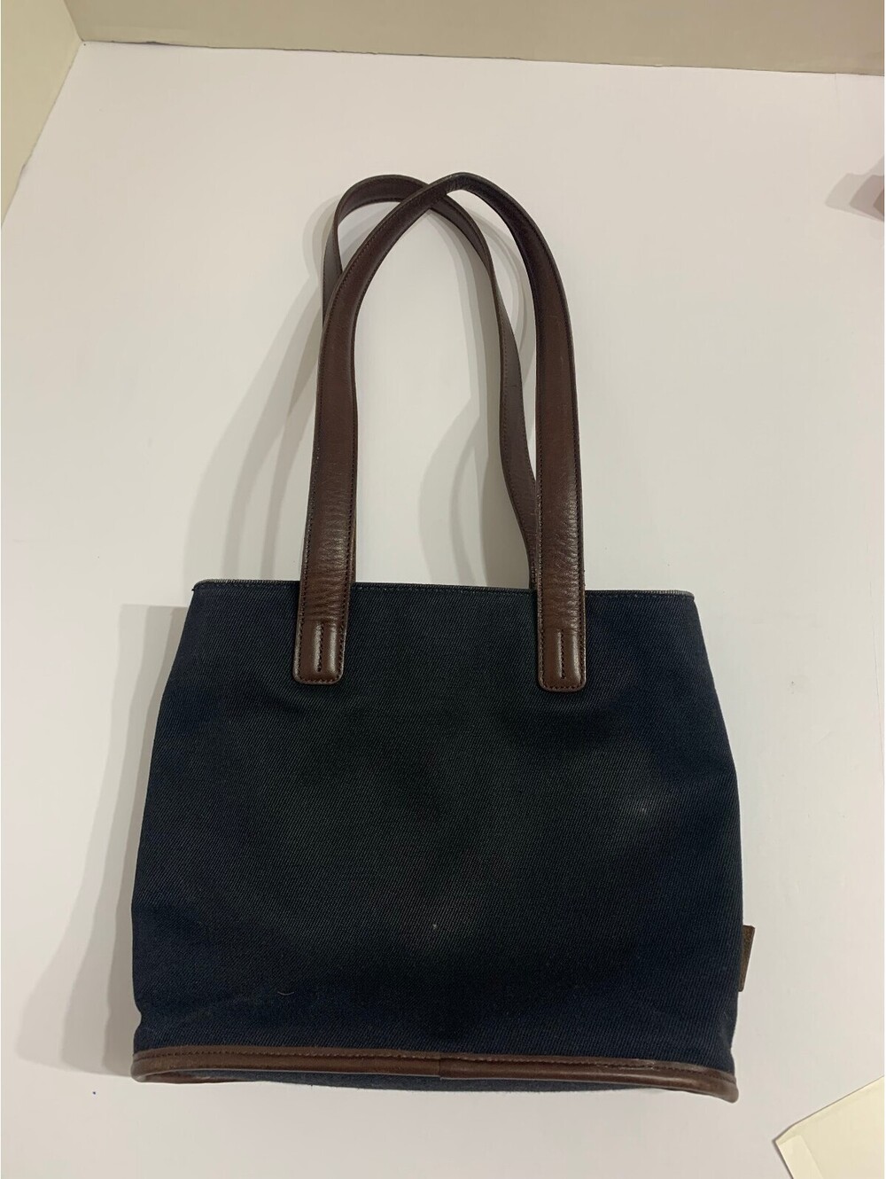 Vintage Coach Greenwich Canvas and Leather Tote 6134